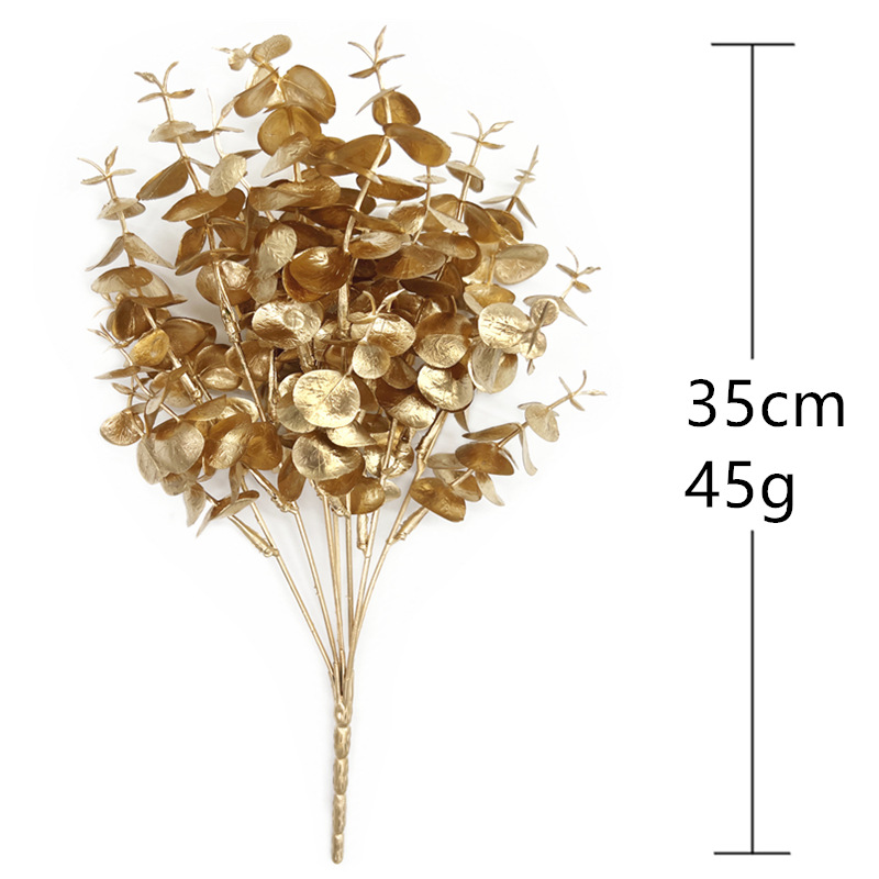 Artificial Flower Golden Silve - Dried Flower Bunch recension och pris