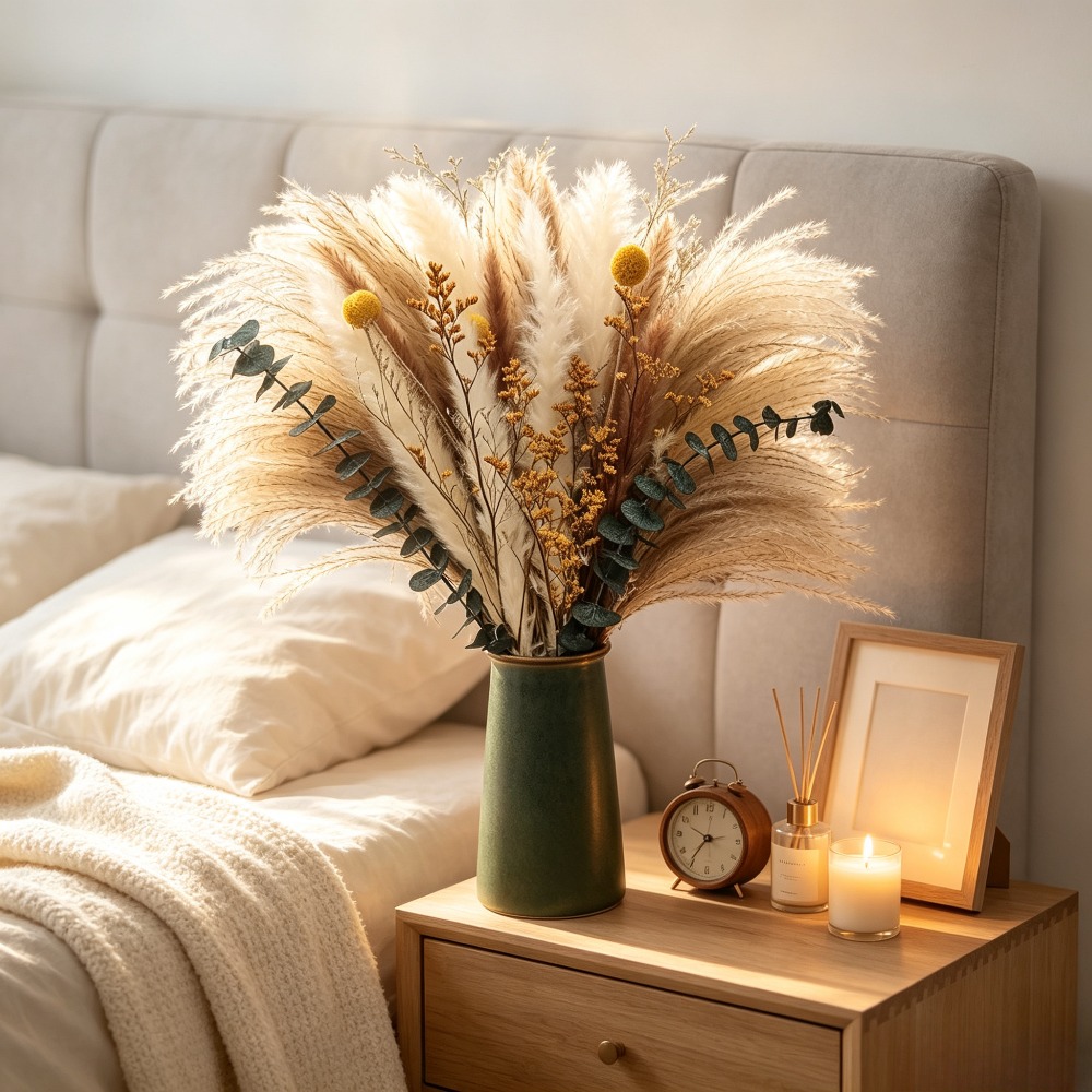 ried Flower Bouquet, Rustic De - Dried Flower Bunch recension och pris