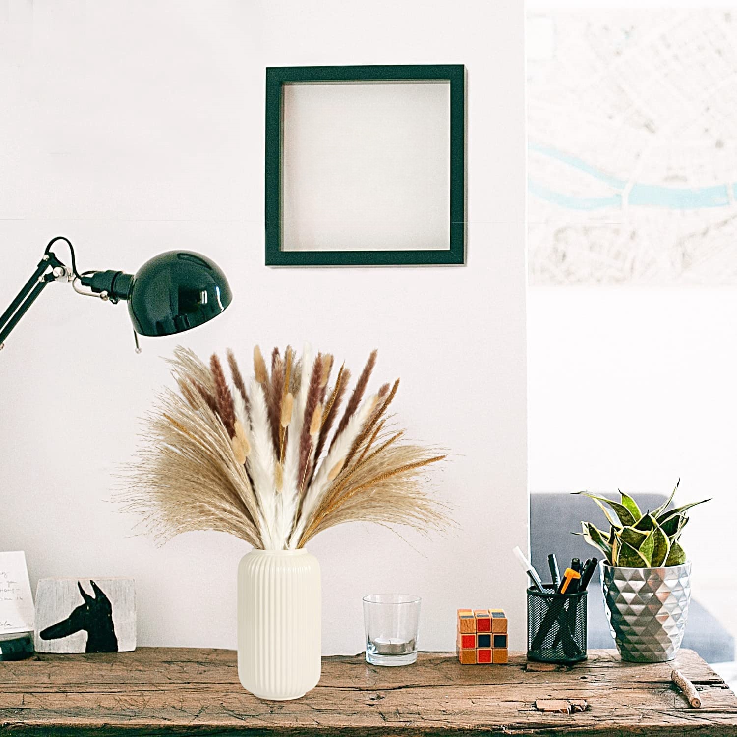 Autumn Vintage Mixed Dried Flo - Dried Flower Bunch recension och pris